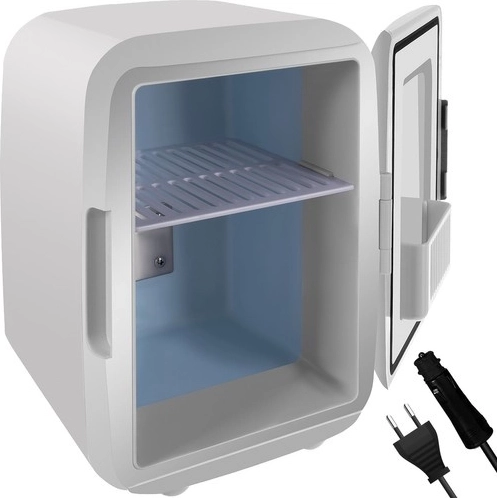 Draagbare mini-koelkast 4L - wit
