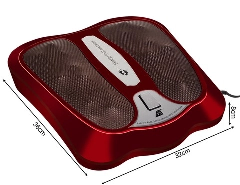 Shiatsu-voetenmassageapparaat met verwarming