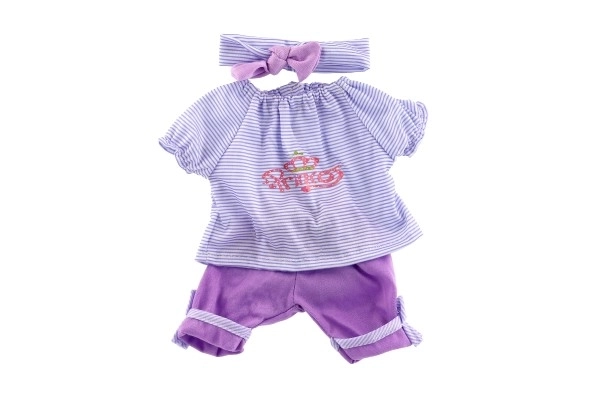 Kleding/Jurkjes voor poppen/baby's maat ca. 40 cm mix soorten 1st in zak 25x32cm