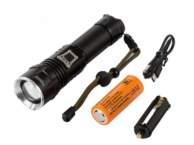 Militaire tactische zaklamp Bailong met LED CREE XHP160