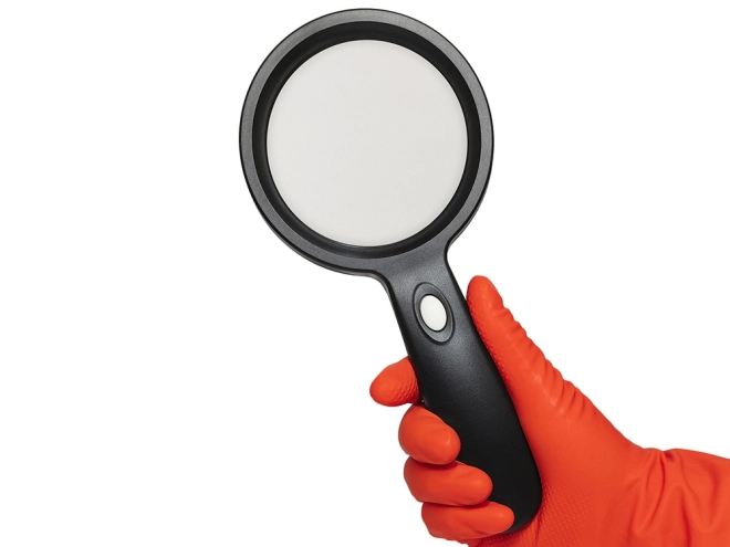 Handmatige loep met LED-verlichting 10x vergroting