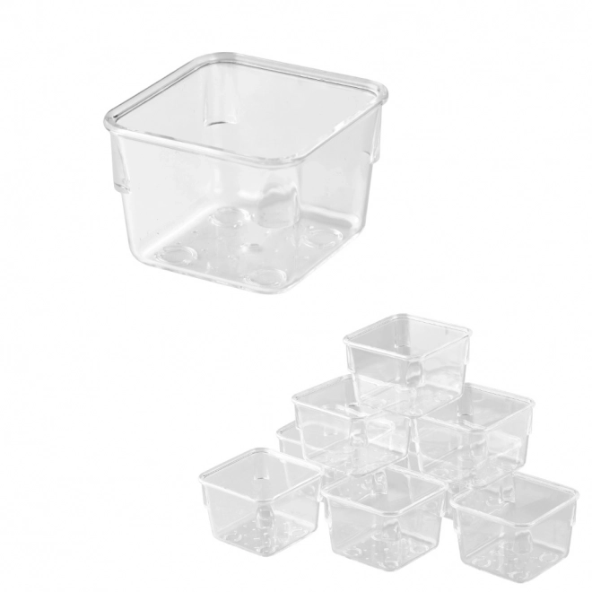 Acryl organizer voor het bureau, set van 25 stuks.