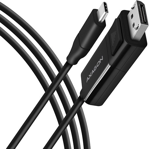 AXAGON actieve kabel USB‑C naar DisplayPort 1,8 m, 4K/60 Hz