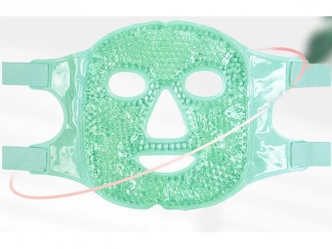 Verkoelende verwarmende gezichtsmasker gel voor ogen relx – groen