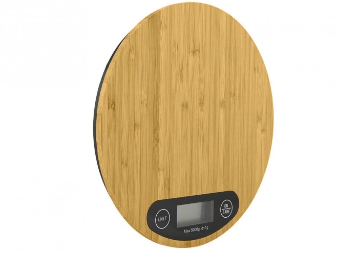 Digitale bamboe keukenweegschaal tot 5 kg