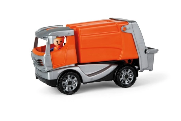 Kantelbare cabine met chauffeurfiguur