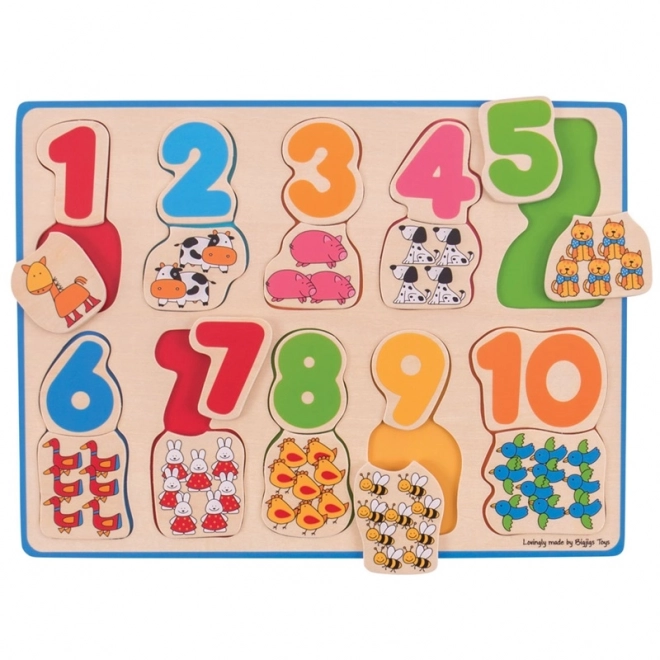 Rekenpuzzel Bigjigs Toys