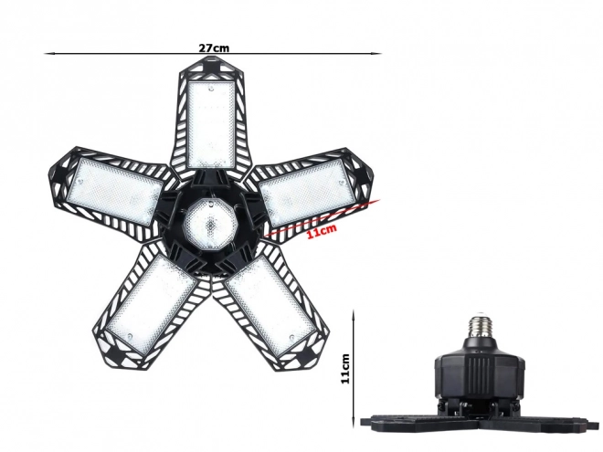Plafond vouwlamp e27