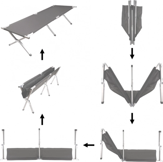 Snel uitklappen en compact opvouwen