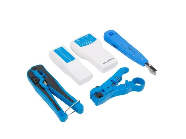 Installatieset voor LAN met RJ45 RJ11-tester