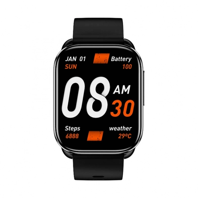 Slim horloge QCY WATCH GS (zwart)