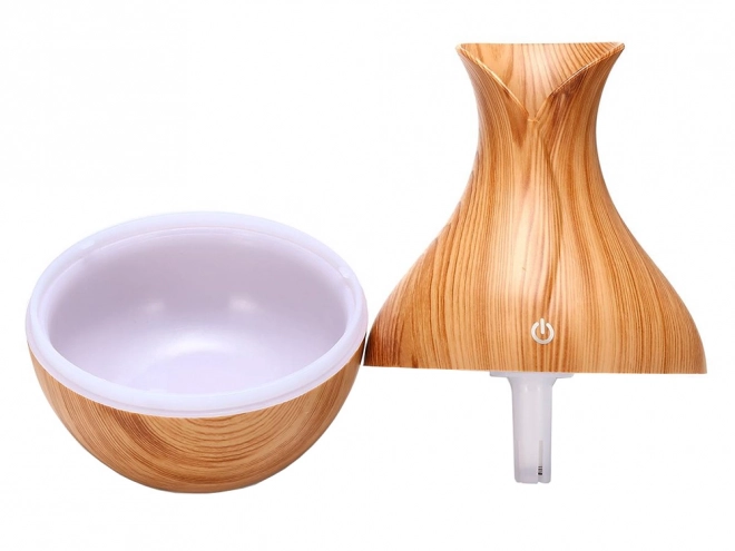 Aroma diffuser en luchtbevochtiger met RGB-verlichting en USB-voeding