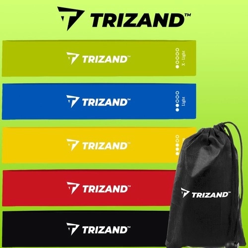 Oefenset van rubber - 5 stuks Trizand 21955