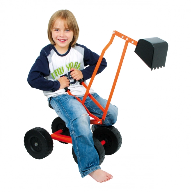 Kleine Voet Graafmachine met Wielen