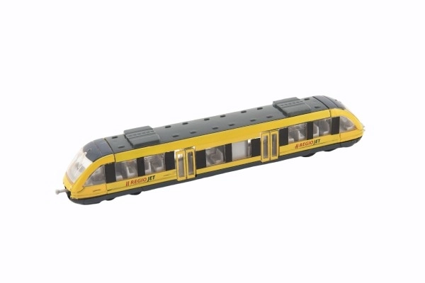 Metalen regionale trein RegioJet 17 cm