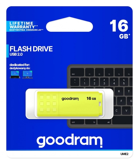 Flashdisk Goodram NEO 16GB Geel
