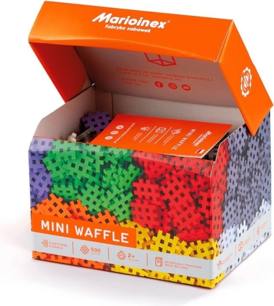 Bouwset Mini Waffle 500 onderdelen