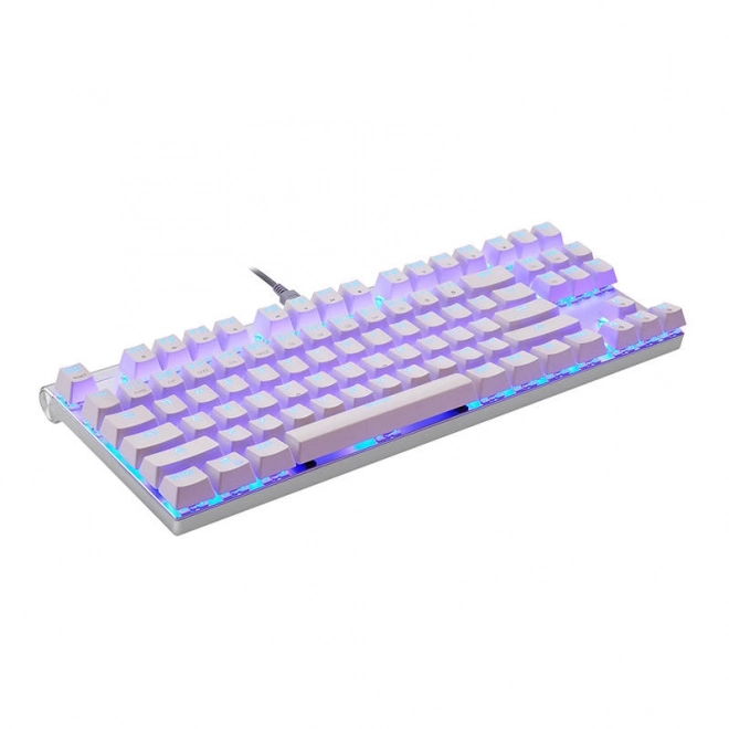 Mechanische gaming toetsenbord Motospeed CK101 RGB (wit)