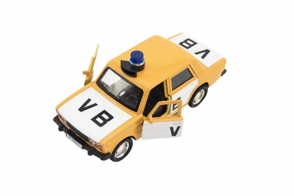 Politieauto VB Lada met terugtrekmotor, licht en geluid