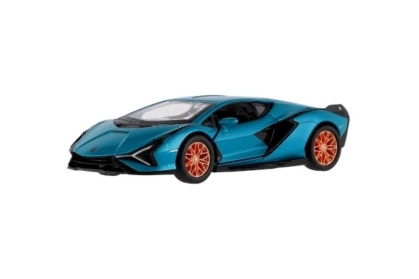 Modelautootje Lamborghini Sián FKP 37 terugtrekmechanisme