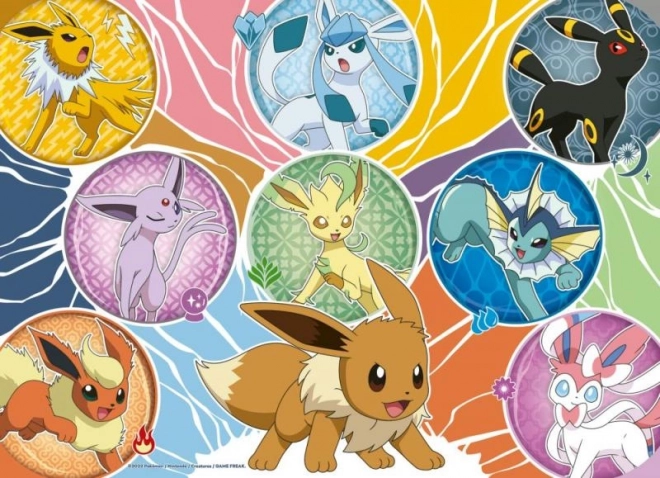Pokémon puzzel 4x100 stukjes