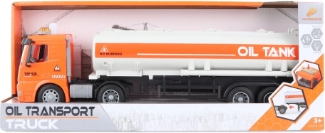 Kunststof tankwagon op batterijen met geluid en licht
