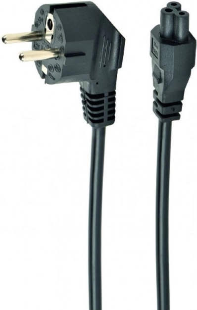 Voedingskabel C5-connector (klaverblad) 0,5 m met VDE-certificering