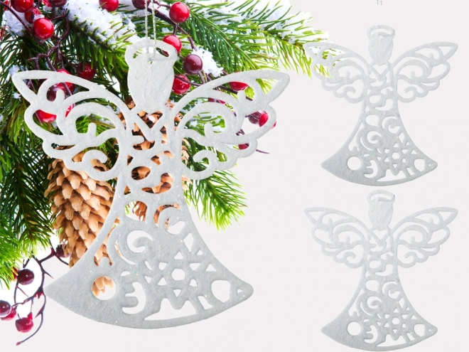 Kerstboom engelen hangers