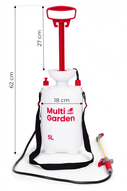 Handmatige drukspuit voor de tuin MultiGarden 5L