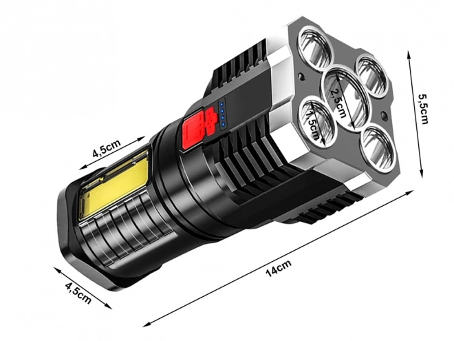 Oplaadbare LED campinglamp