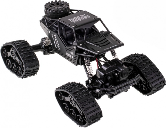 RC auto Rock Crawler 4x4 LHC012 terrein 2-in-1 – zwart