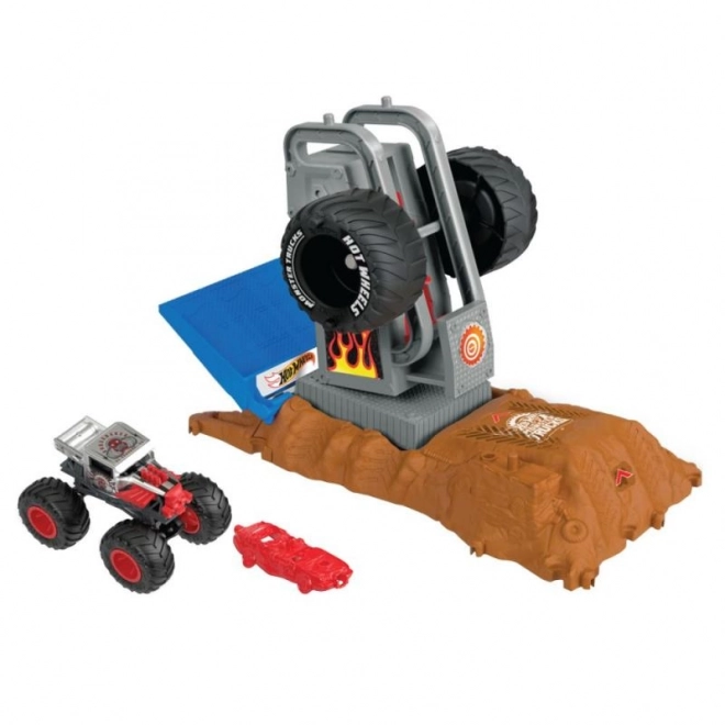 Hot Wheels Monster trucks arena - race-uitdaging spelset HNB87 – HW Tiger Shark