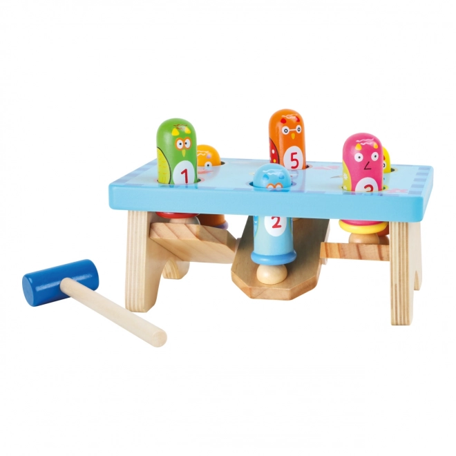 Small Foot Houten Spel Sla de Vogel