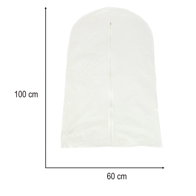 Kledinghoes transparant 120 x 60 cm – 60 x 100 cm