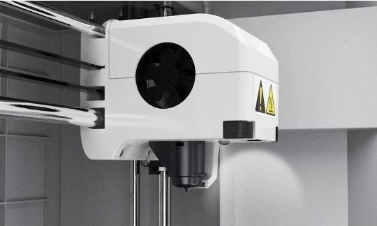 Snelle opwarming van de nozzle tot 240 °C