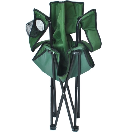 Visser / kampeer vouwstoel / fauteuil - groen