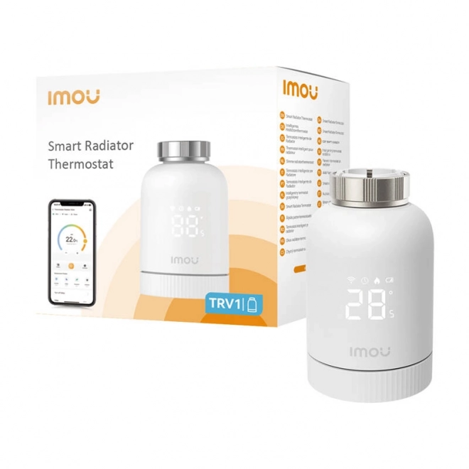 Slimme thermostatische knop IMOU met ZigBee-technologie