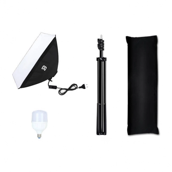 Studio set Puluz Softbox 50x70 cm met statief en LED lamp