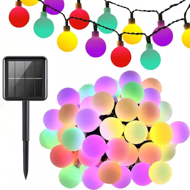 Solare meerkleurige tuinslinger met LED