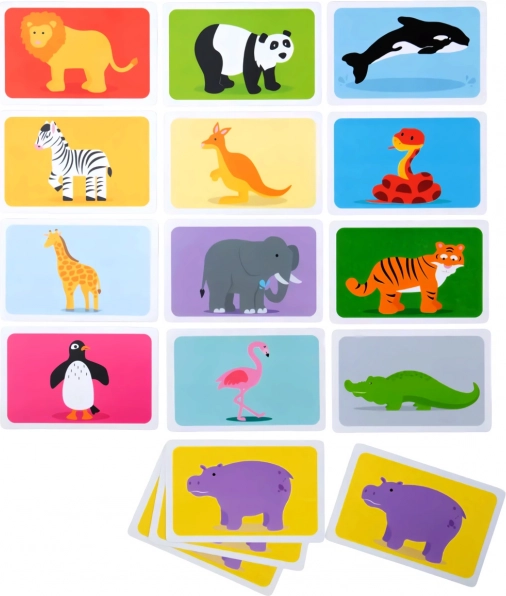 Kaartspel Snap! Wilde dieren