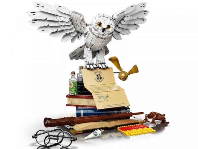 Hedwig met brief voor Zweinstein