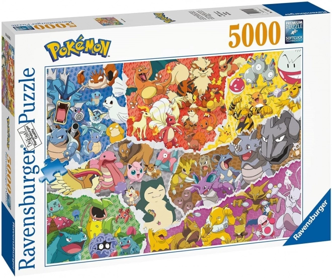 Puzzel 5000 stukken Pokémon