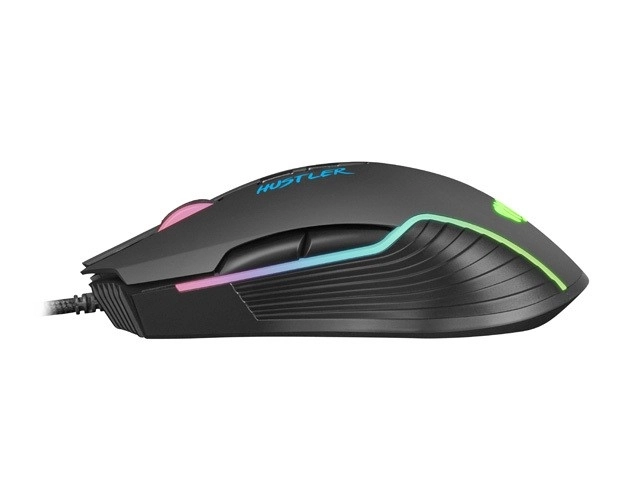 Gaming Muis Hustler met RGB Verlichting
