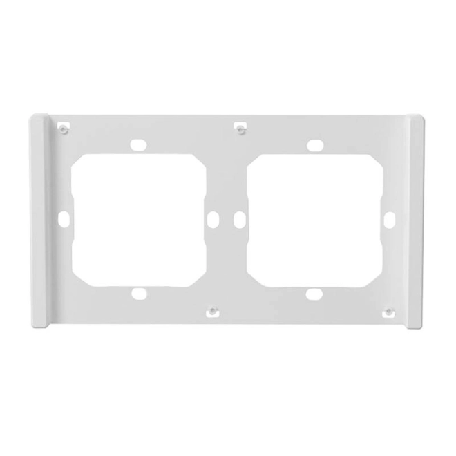 Dubbel frame voor schakelaar Sonoff M5 80 wit