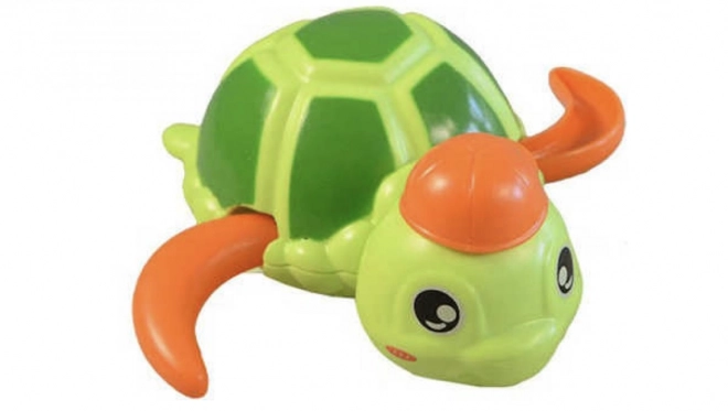 Plastic opwindbare schildpad voor in het water
