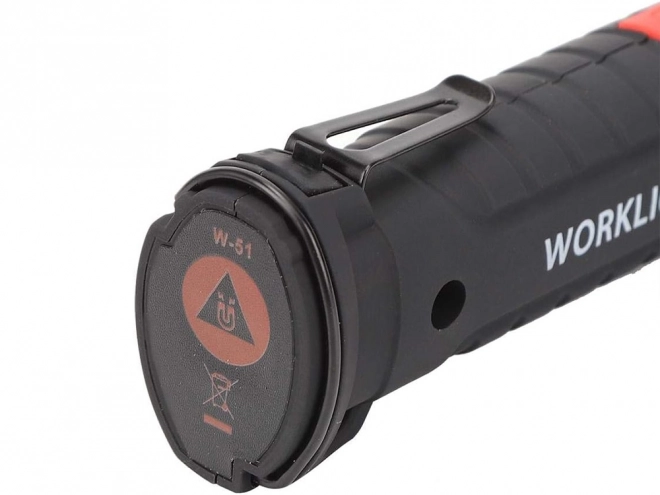 Magnetische werkplaatslamp Magnese met USB opvouwbare handgreep 5v1