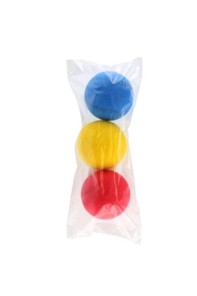 Schuimballetjes voor soft tennis 7 cm 3 stuks