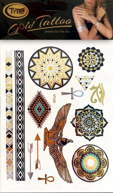 TyToo Gouden tatoeage - armbanden – Variant 1