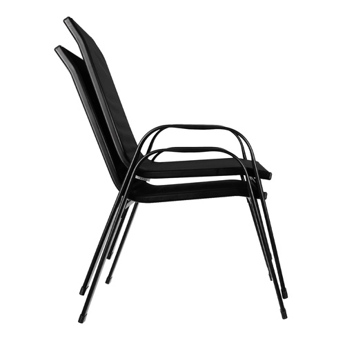 Tuinmetalen stoelen - set van 2 stuks