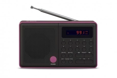 Radio Pliszka USB FM zwart